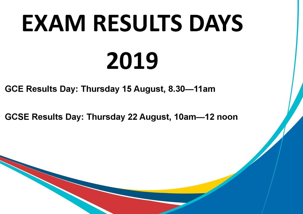Image of GCE Results Day 2019