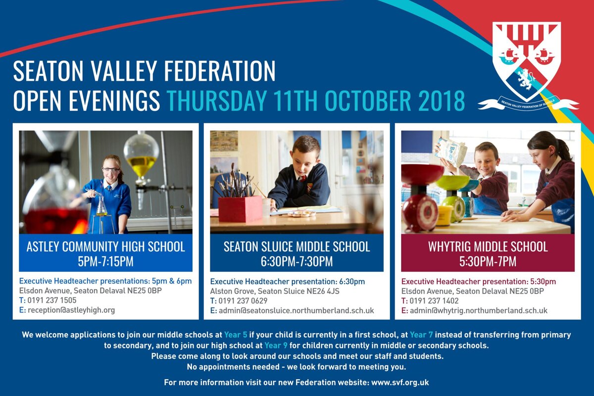 Image of Seaton Valley Federation Open Evenings