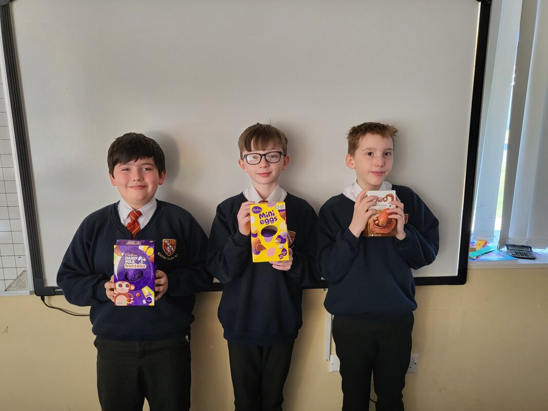 Image of SSMS Year 6 Easter Egg Competition