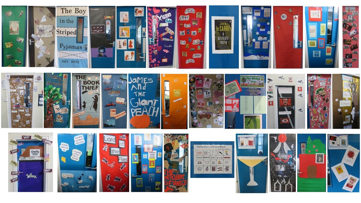 Image of World Book Day Doors at Astley!