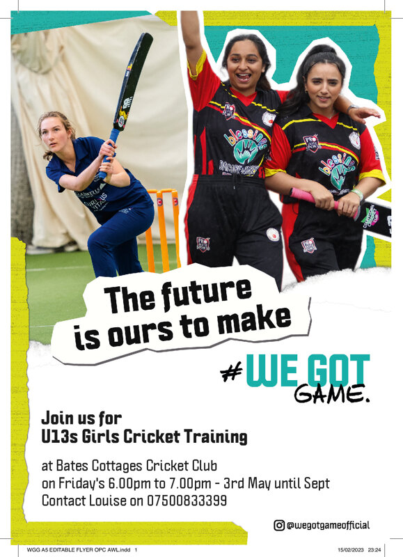 Image of U13 Girls Cricket Training
