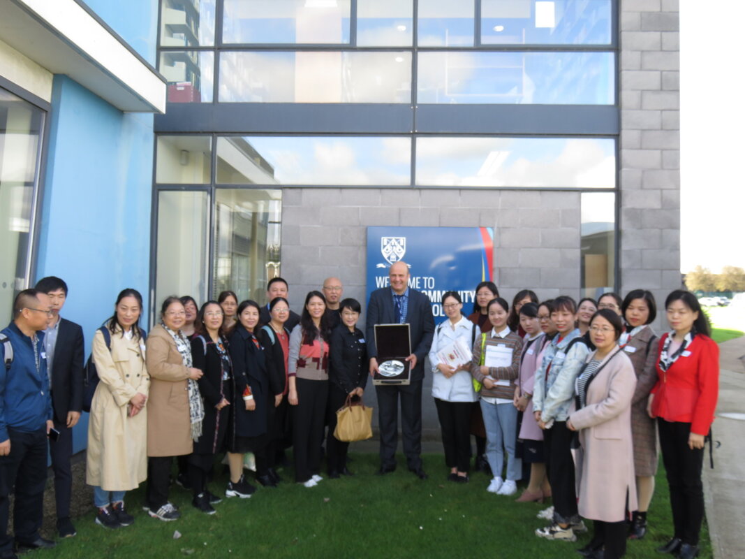Image of Chinese Visitors to Our Schools