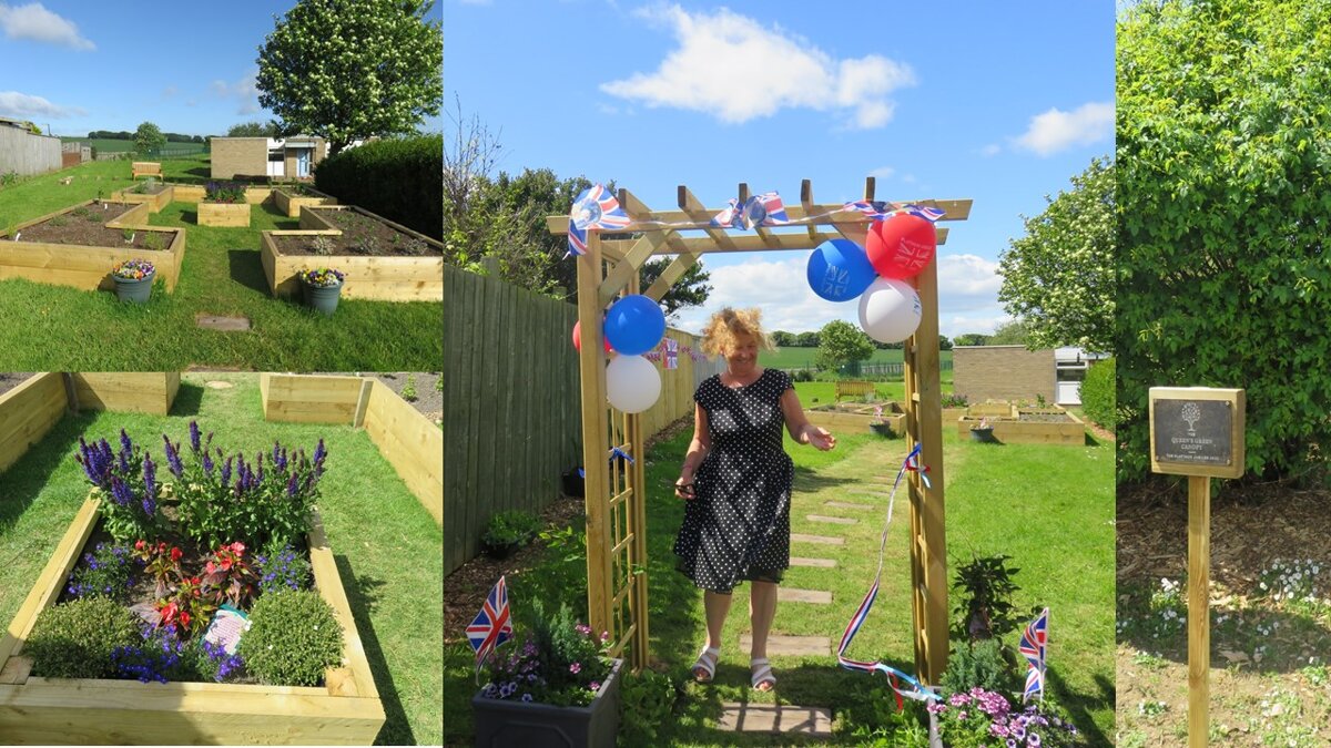 Image of SSMS Community Jubilee Garden Opening