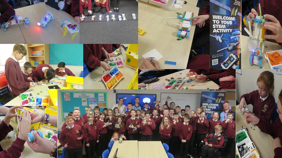 Image of Lego STEM Sessions with the RAF