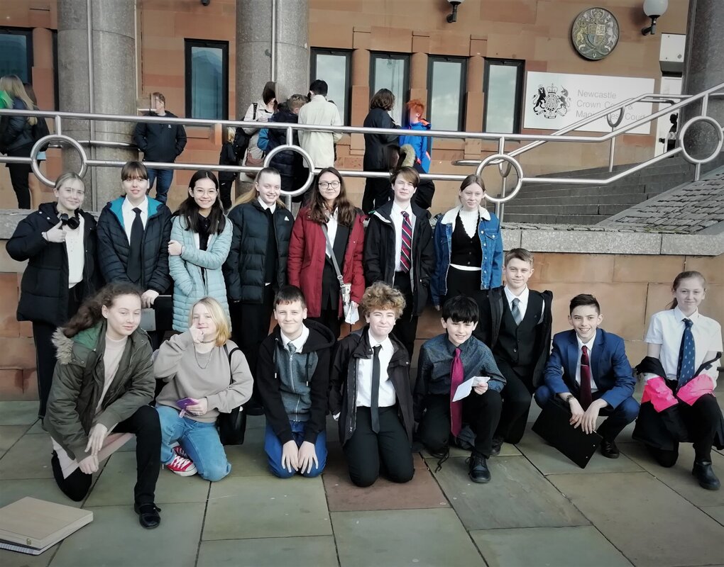Image of Year 8 Students take part in Court Mock Trials