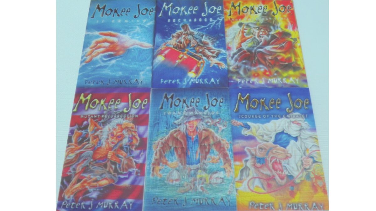 Image of Author visits and book signings of Mokee Joe