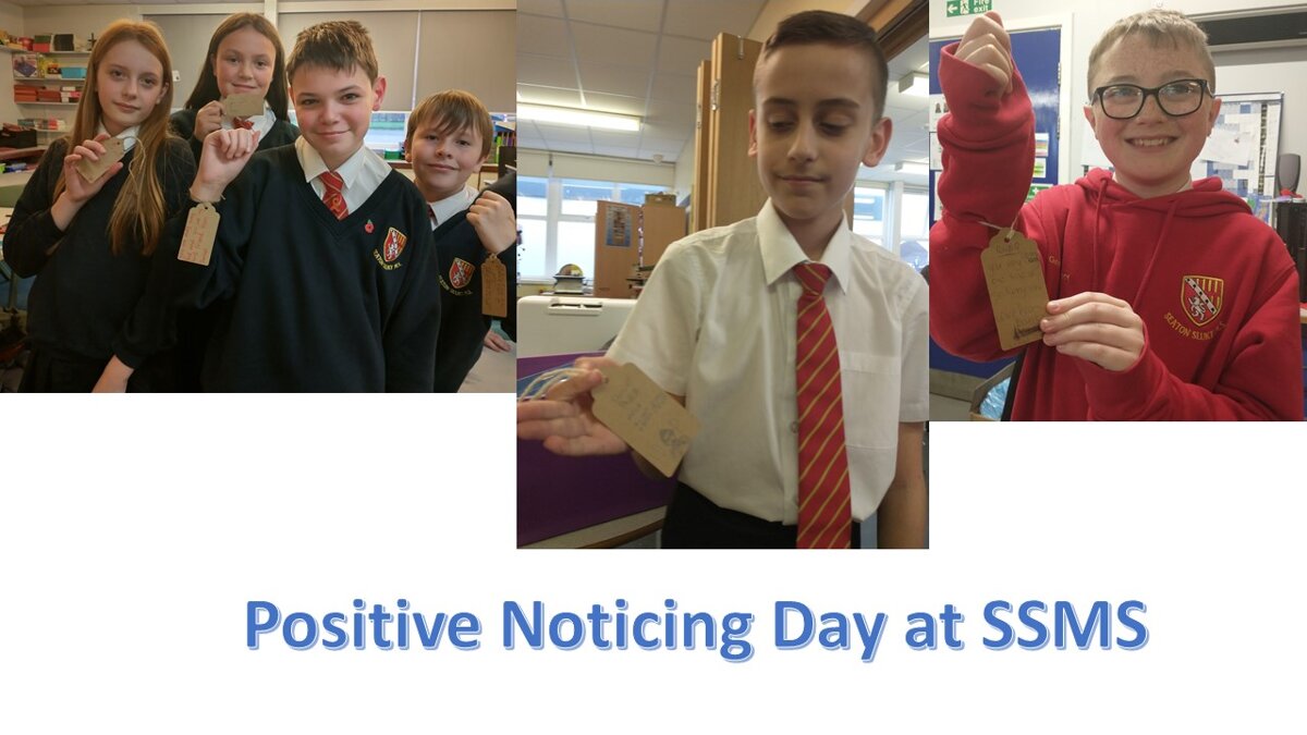 Image of Positive Noticing Day at SSMS