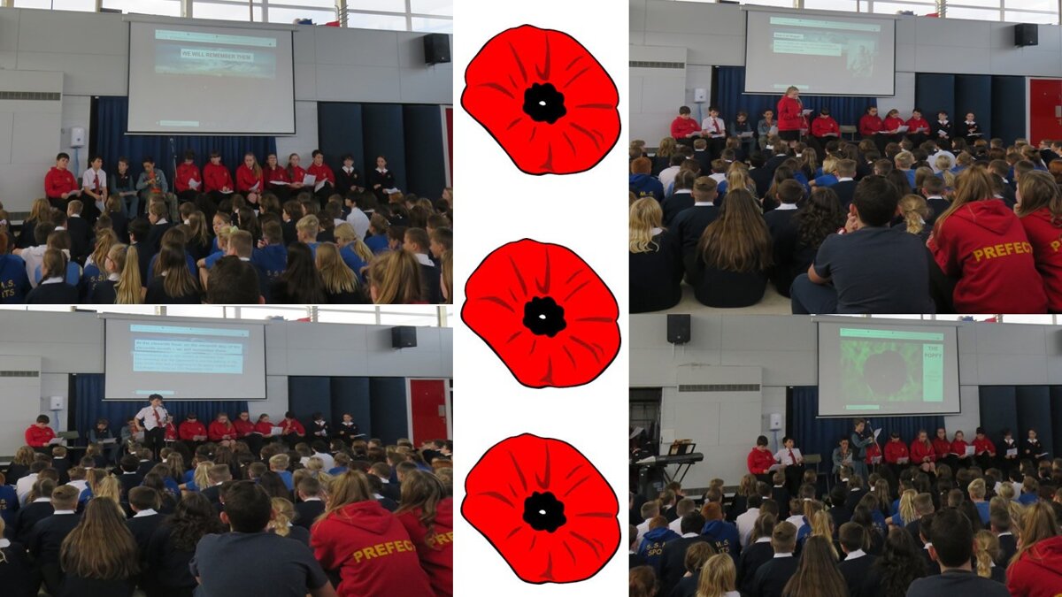Image of Remembrance Assembly at SSMS