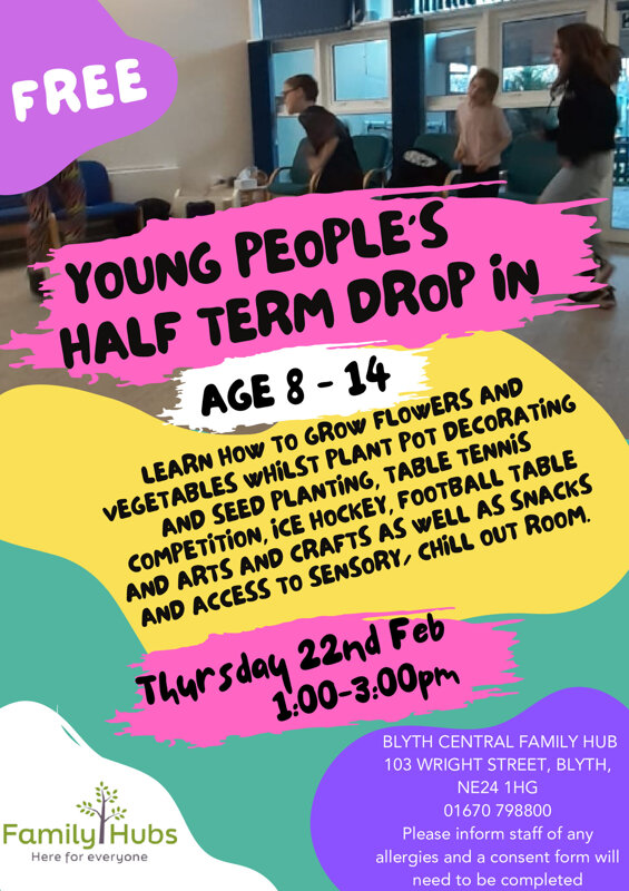 Image of Free Half Term Drop in Session for 8-14 year olds