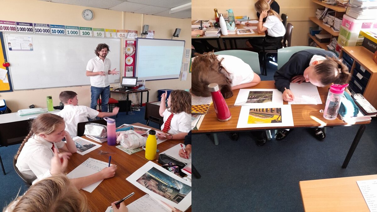 Image of SSMS - Year 5 Poet Visit and Inspired Writing