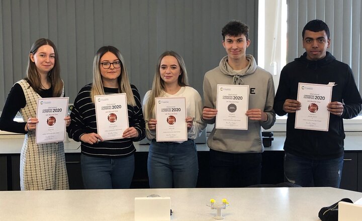 Image of Congratulations to our A level Chemists!