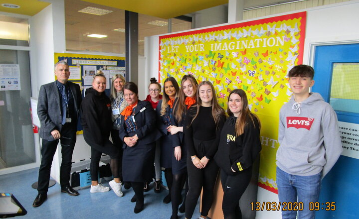 Image of Hays Travel Talk to Sixth Form Students