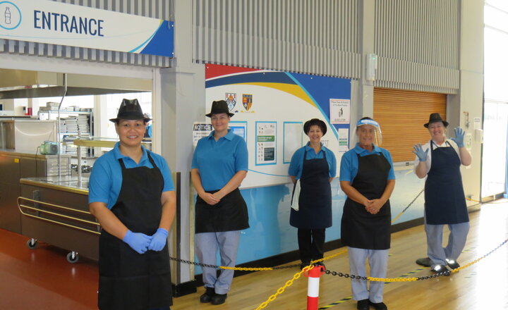Image of Federation Lunch Staff Welcome Pupils Back!
