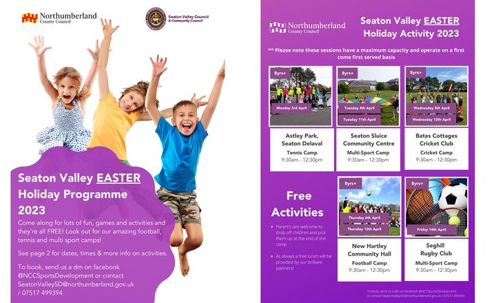 Image of Seaton Valley Easter Holiday Programme