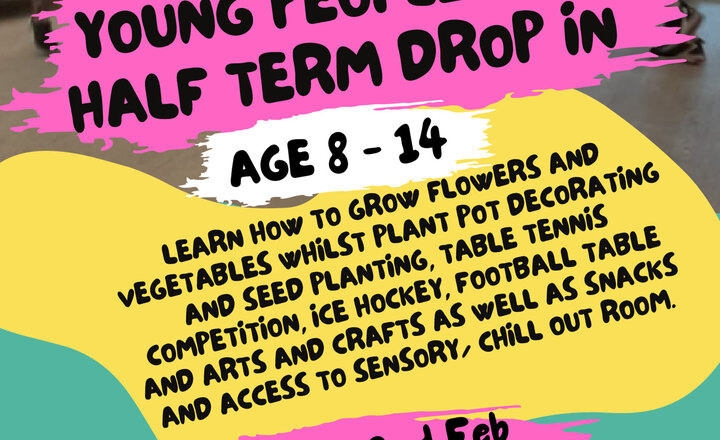 Image of Free Half Term Drop in Session for 8-14 year olds